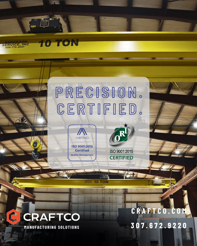 ISO certification isn't just a badge on a website. Discover how Craftco’s ISO 9001:2015 standards ensure repeatable quality, rigorous inspection, and reduced rework for high-stakes industrial projects.